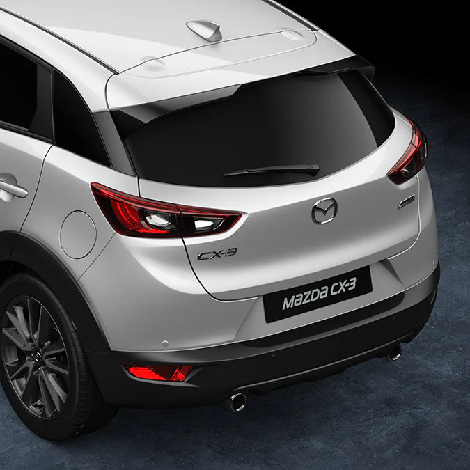 Aero Kit - Rear Roof Spoiler (Brilliant Black) | Mazda CX-3 (2016-2022) - Image 5