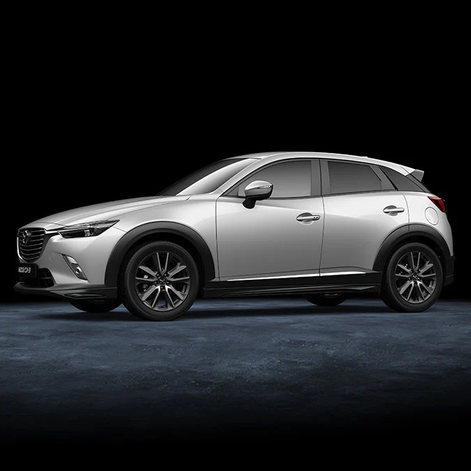 Aero Kit - Side Sills (Brilliant Black) | Mazda CX-3 (2016-2022) - Image 8