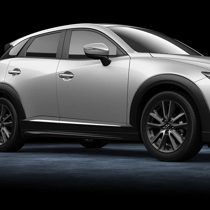 Aero Kit - Side Sills (Brilliant Black) | Mazda CX-3 (2016-2022) - Image 9