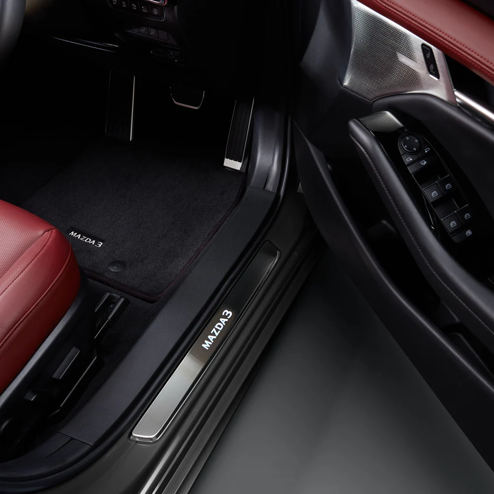 Door Sill Trim Plates (Illuminated) | Mazda3 Sedan & Hatchback (2019-2026) - Image 4