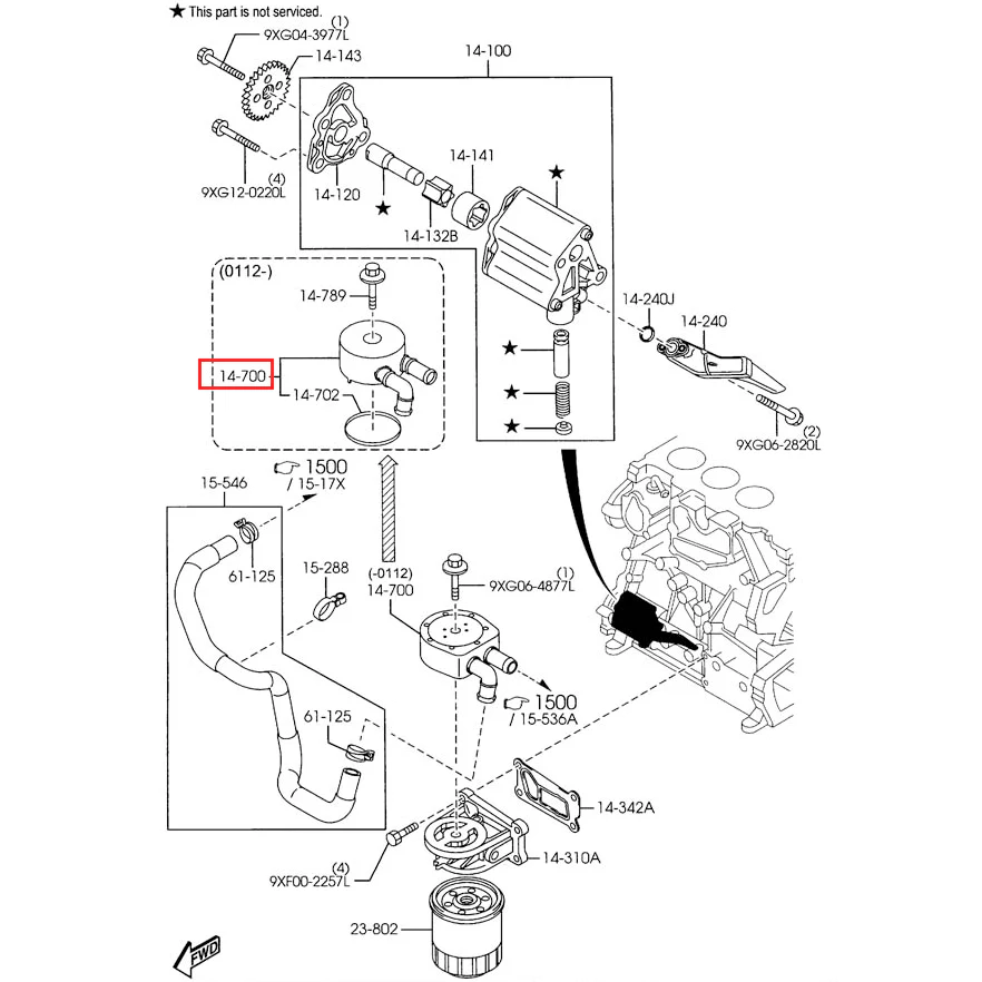Engine Oil Cooler with Seal | Mazda CX-7 (2007-2012) - Image 3