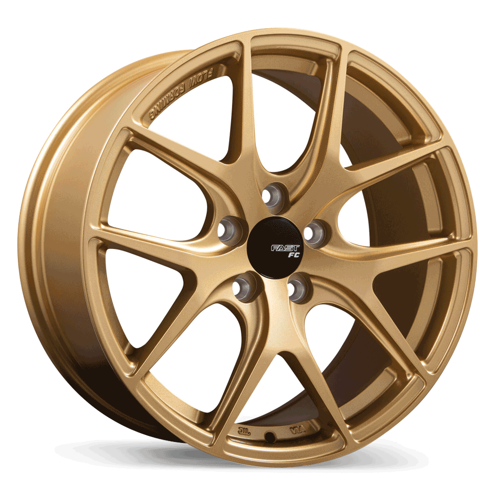 Fast Wheels FC04 Alloy Wheel (Gold) — 17", 18" - Image 4