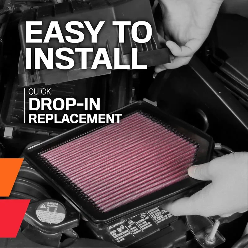 K&N Engine Air Filter Replacement | Mazda MX-5 (1990-2025) - Image 10