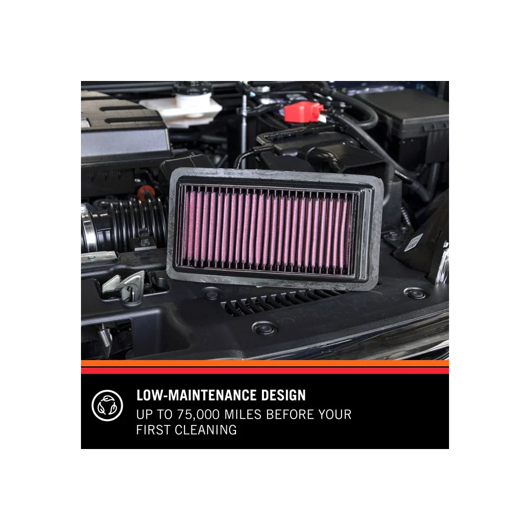 K&N Engine Air Filter Replacement | Mazda3 Sedan & Hatchback (2014-2018) - Image 6