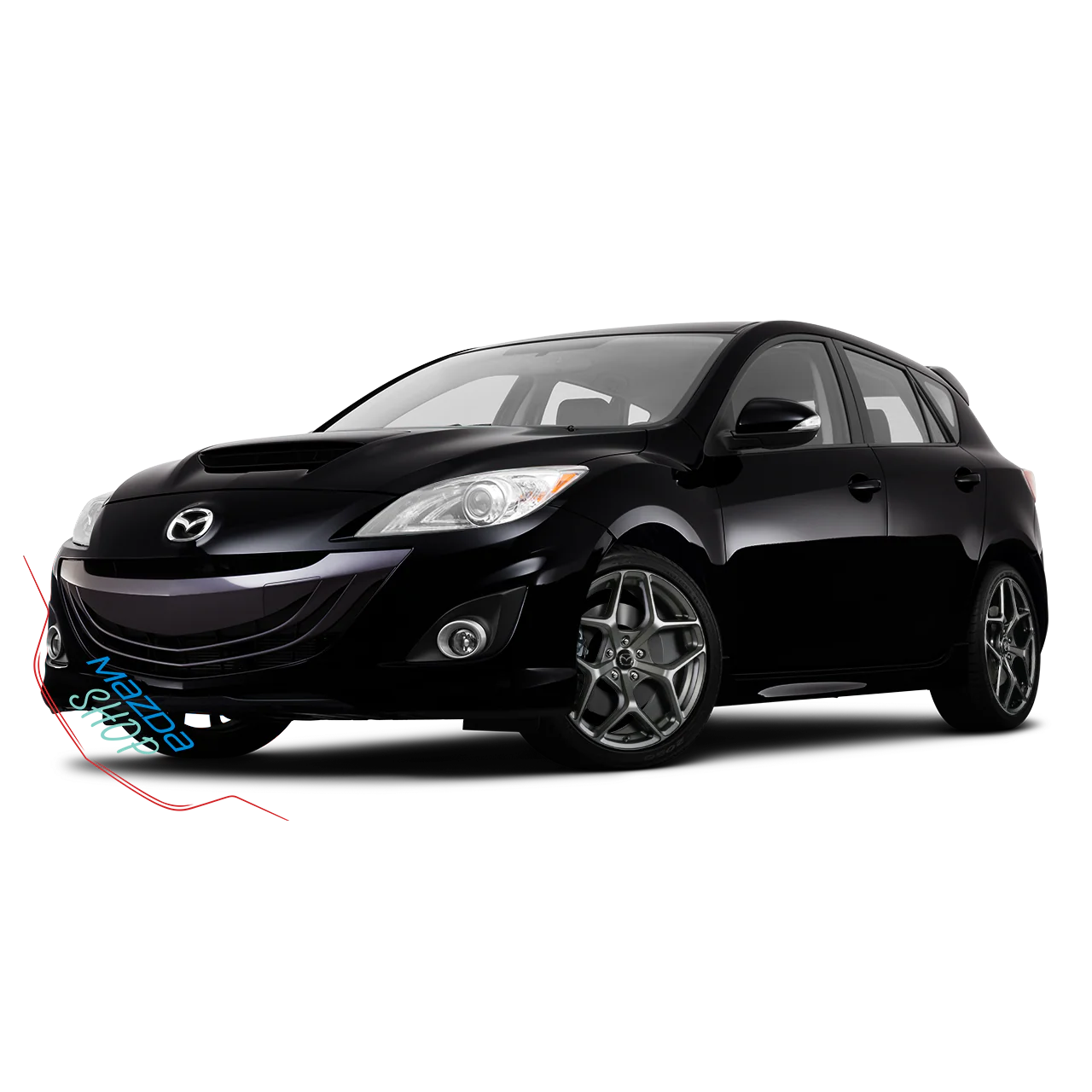 Mazda M012 Alloy Wheel (Matte Gunmetal) — 16", 17", 18", 20" - Image 8