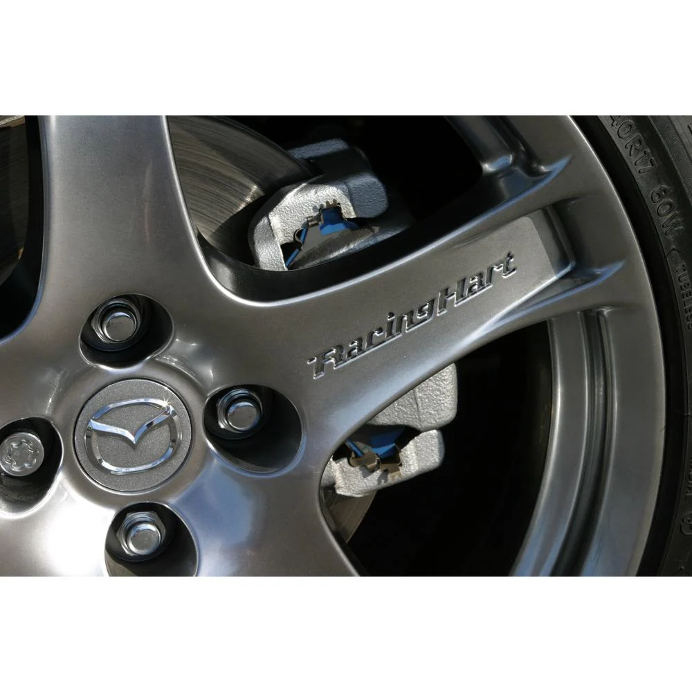 Mazdaspeed × Racing Hart MX-5 OEM Centre Caps (Silver High Lustre) | MX-5 (2004-2005) - Image 5