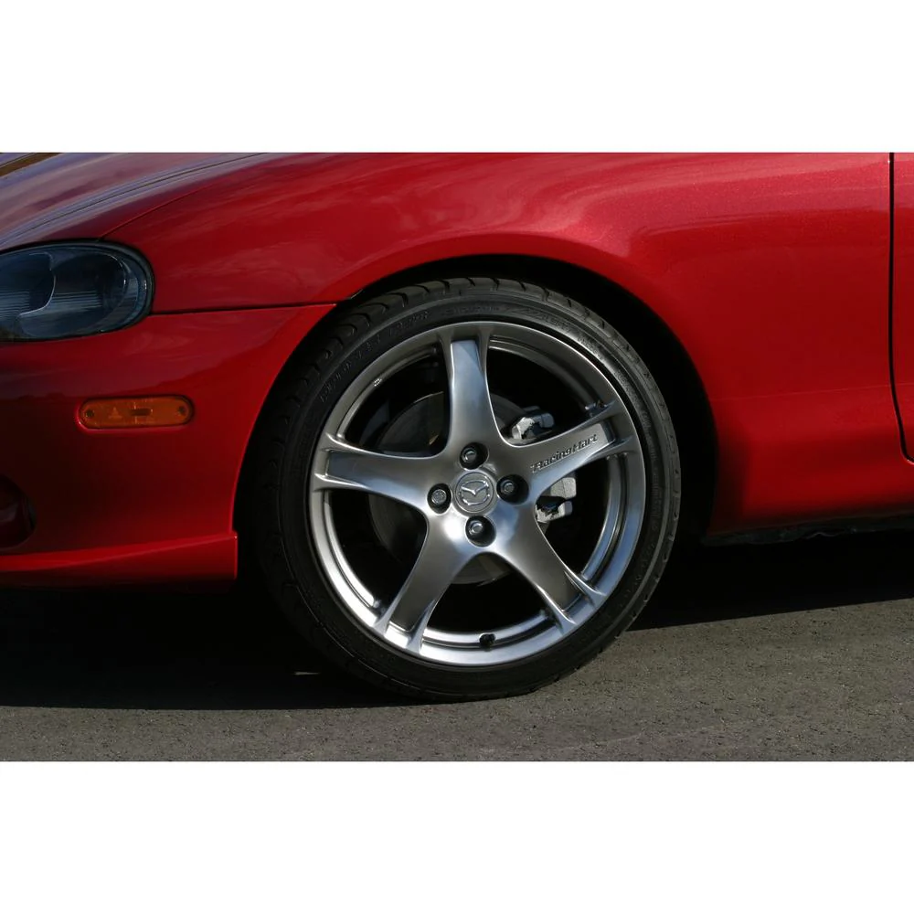 Mazdaspeed × Racing Hart MX-5 OEM Centre Caps (Silver High Lustre) | MX-5 (2004-2005) - Image 6