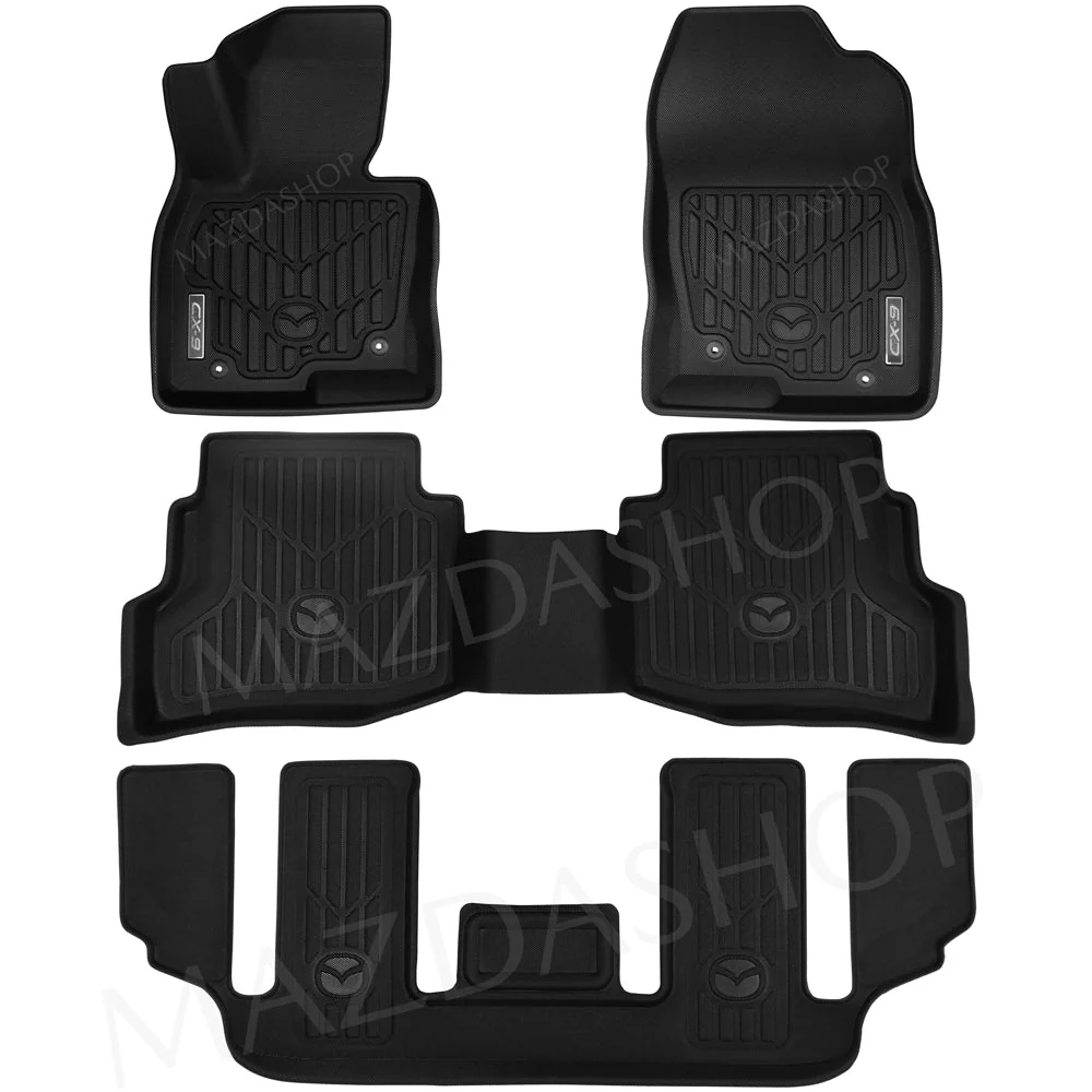 Premium Floor Liners (1st, 2nd & 3rd Rows) | Mazda CX-9 (2016-2023) - Image 3