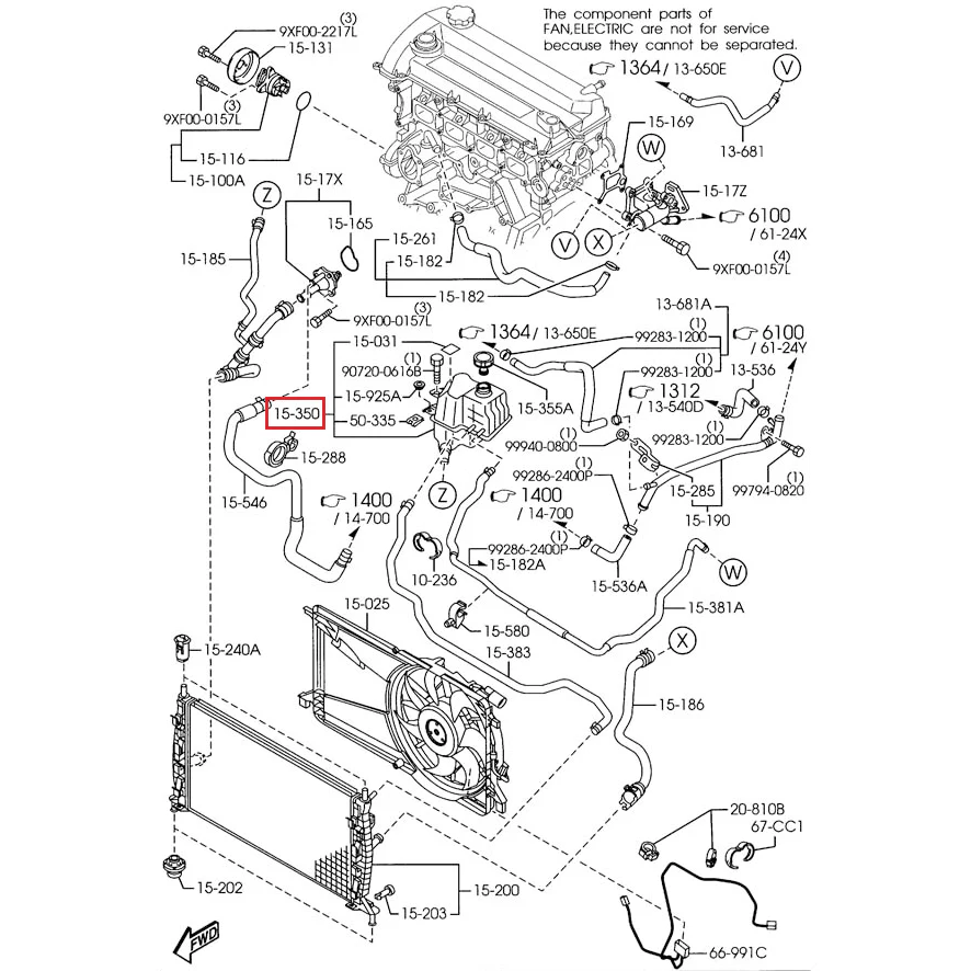 Sub-Radiator Coolant Tank | Mazdaspeed3 (2007-2009) - Image 5