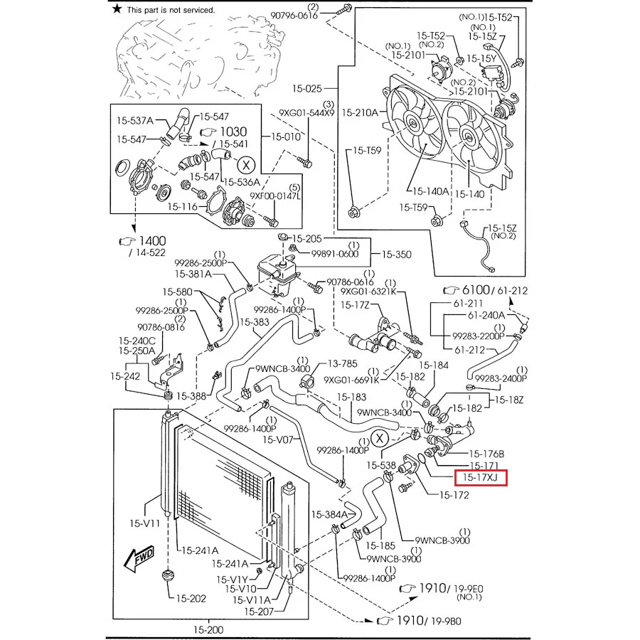 Thermostat O-Ring | Mazda CX-9 (2007-2013) - Image 3