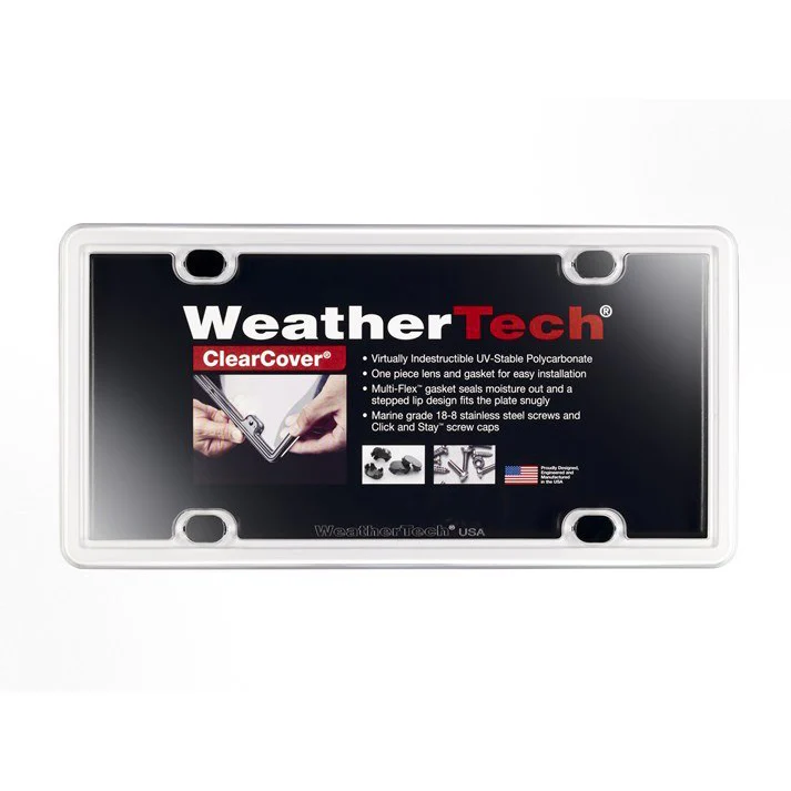 WeatherTech ClearCover License Plate Frame & Cover - Image 11