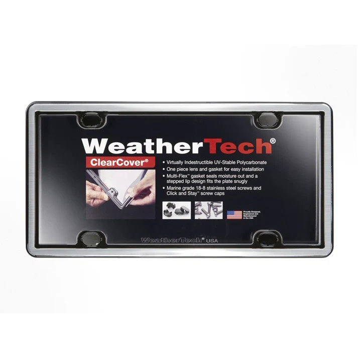 WeatherTech ClearCover License Plate Frame & Cover - Image 14