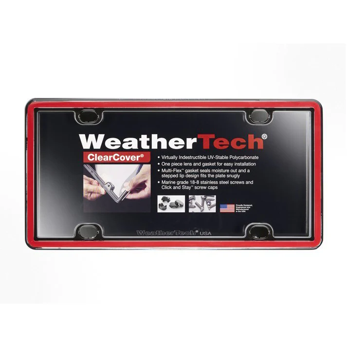 WeatherTech ClearCover License Plate Frame & Cover - Image 15
