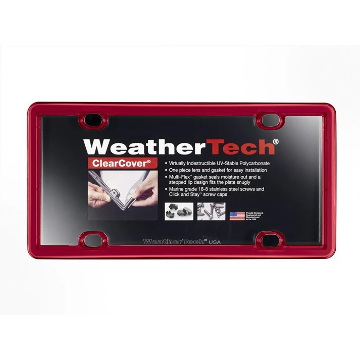 WeatherTech ClearCover License Plate Frame & Cover - Image 16