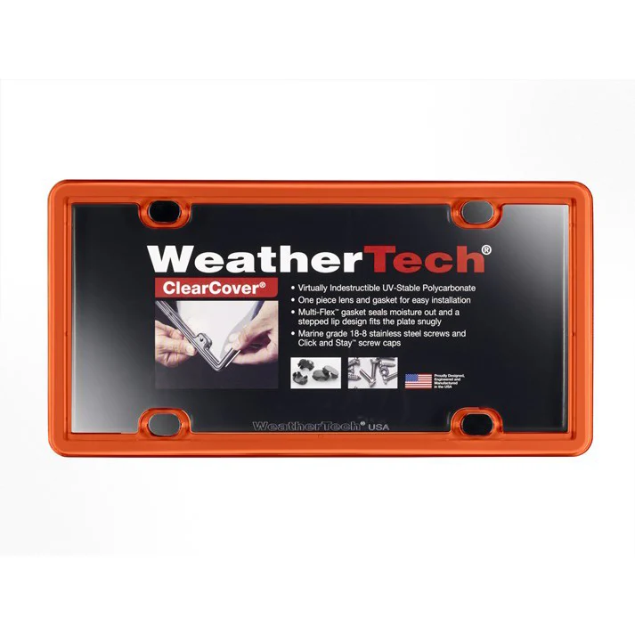 WeatherTech ClearCover License Plate Frame & Cover - Image 17