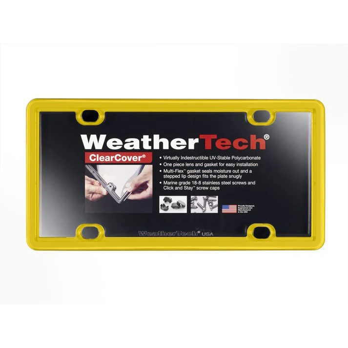 WeatherTech ClearCover License Plate Frame & Cover - Image 19
