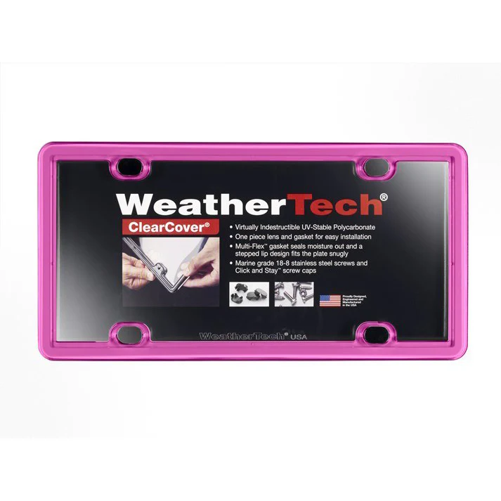 WeatherTech ClearCover License Plate Frame & Cover - Image 23